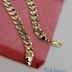 COPY - Cuban link bracelets diamond cut style 8"inches